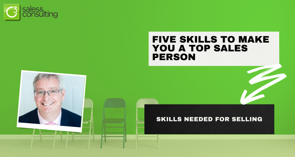 5 skills for selling